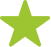 étoile verte pleine